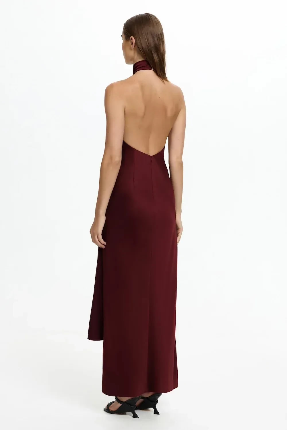 Significant Other Daira Maxi Dress - Burgundy – view 3