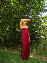 Deconduarte Venus Gown - Wine Size 10 view 1