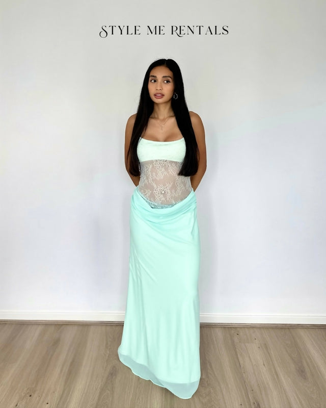 Benni Gabriel Maxi Dress Turquoise Sorbet