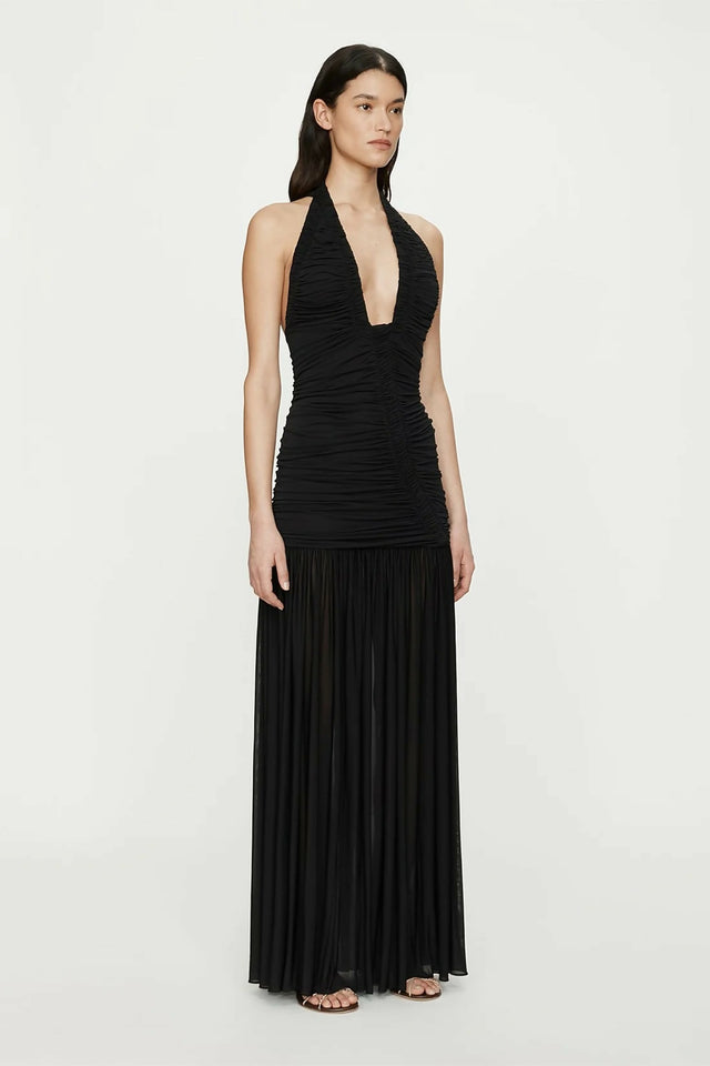 Christopher Esber Orion Maxi Dress - Black
