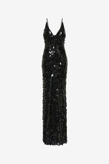 MISHA The Sapphire Sequin Dress Black view 2