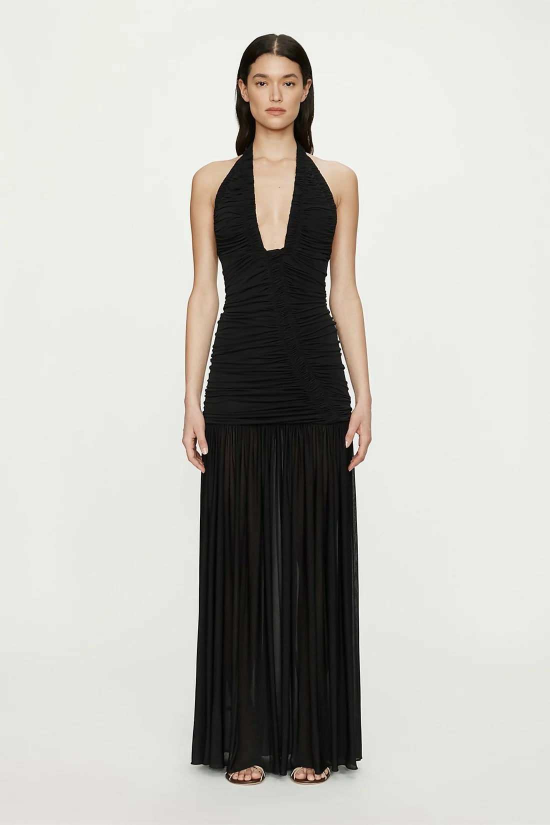 Christopher Esber Orion Maxi Dress - Black – designer dress hire