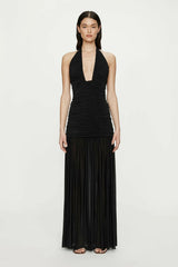 Christopher Esber Orion Maxi Dress - Black view 1