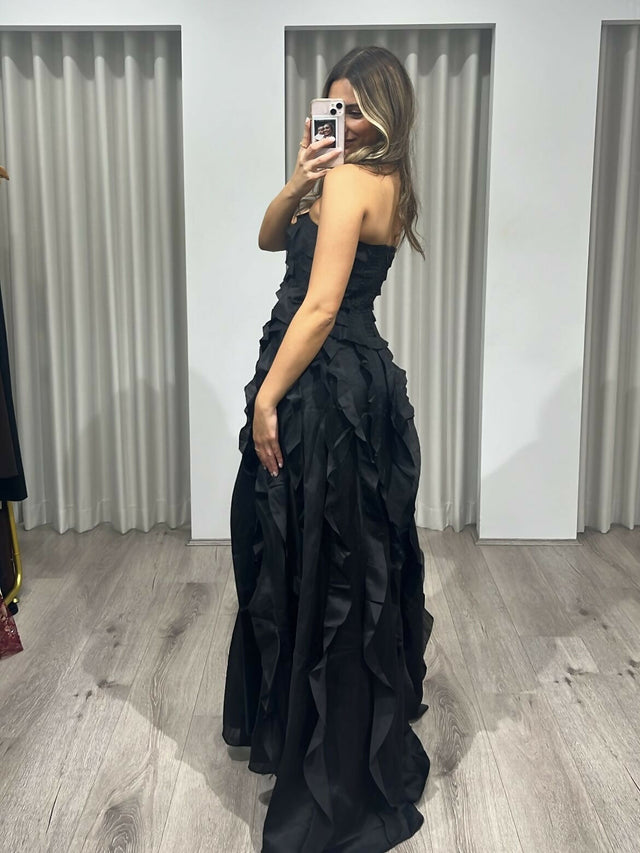 Aje Allairie Gown Black