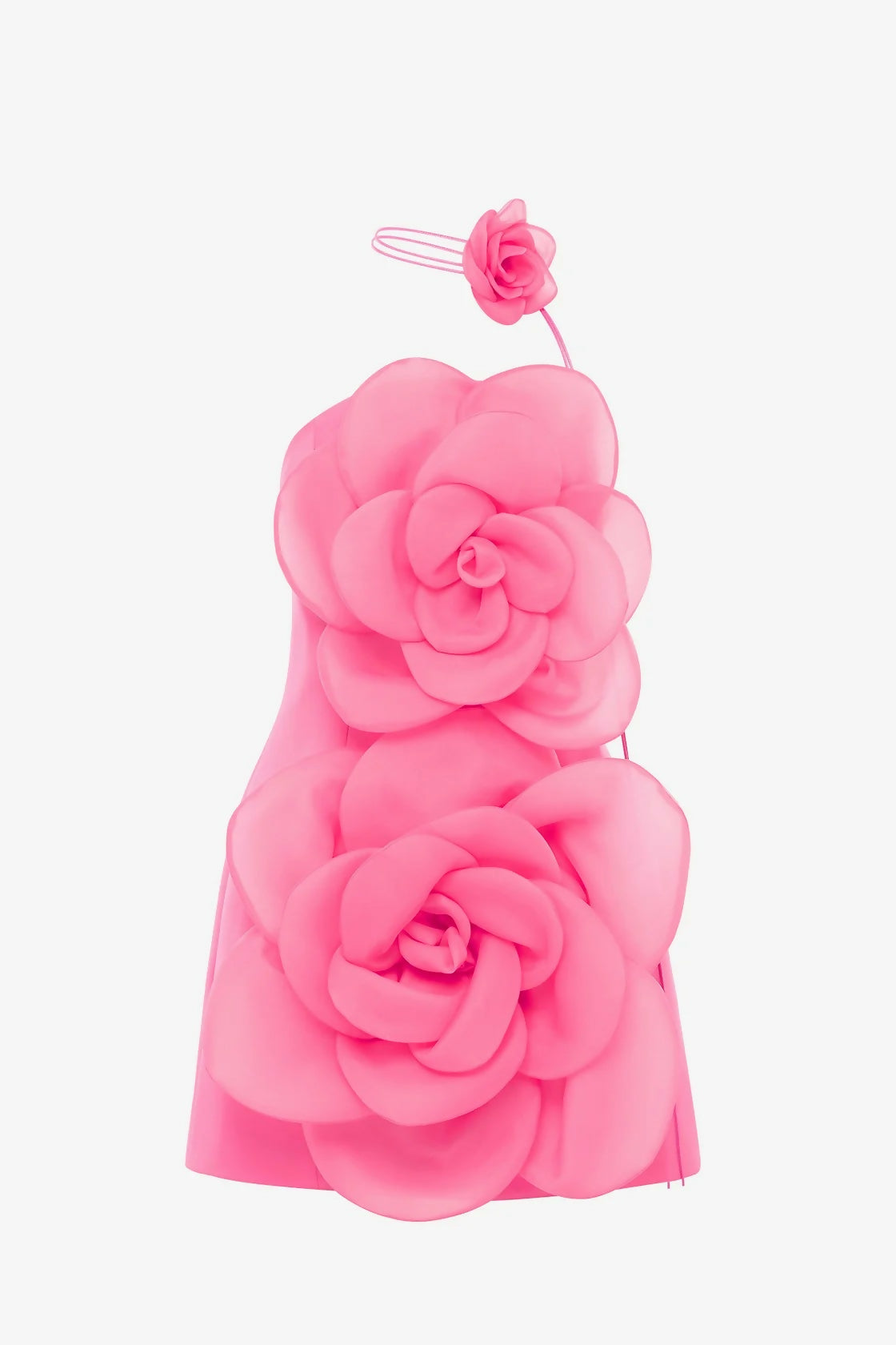 Leo Lin Floret Mini Dress- Fuchsia – view 2