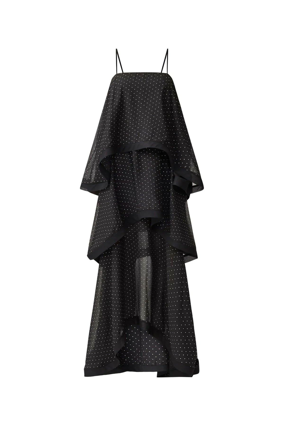 Elliatt Moss Tiered Embellished Gown Black Size 10 – view 2