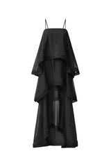 Elliatt Moss Tiered Embellished Gown Black Size 10 view 2