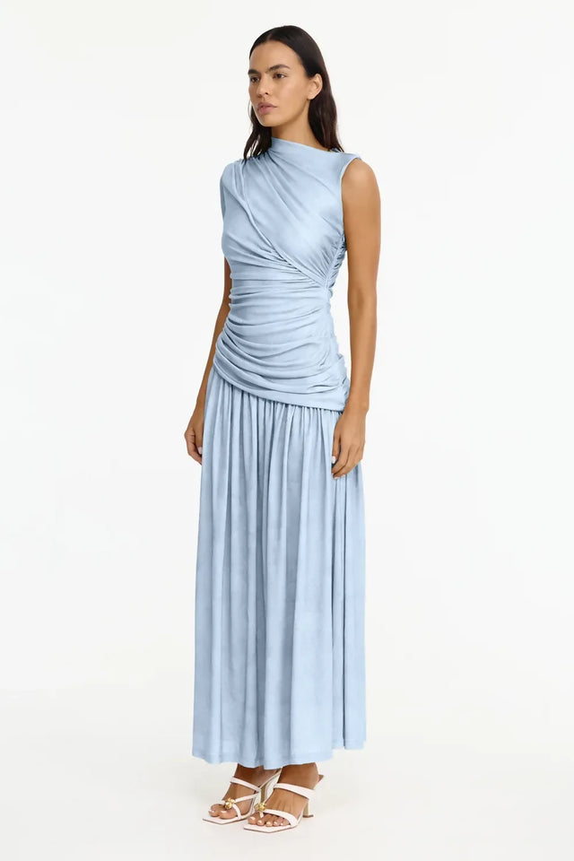 Acler Deanhill Maxi Dress Bluestar