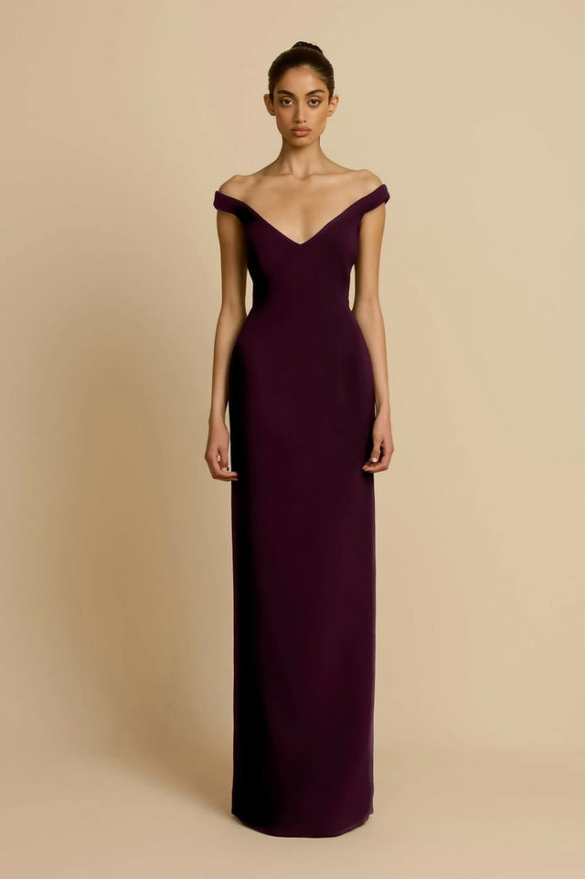 Arcina Ori Ellery Dress in Plum