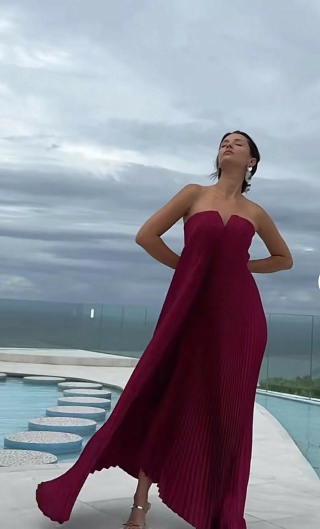 L'idee Black Tie Gown Chianti