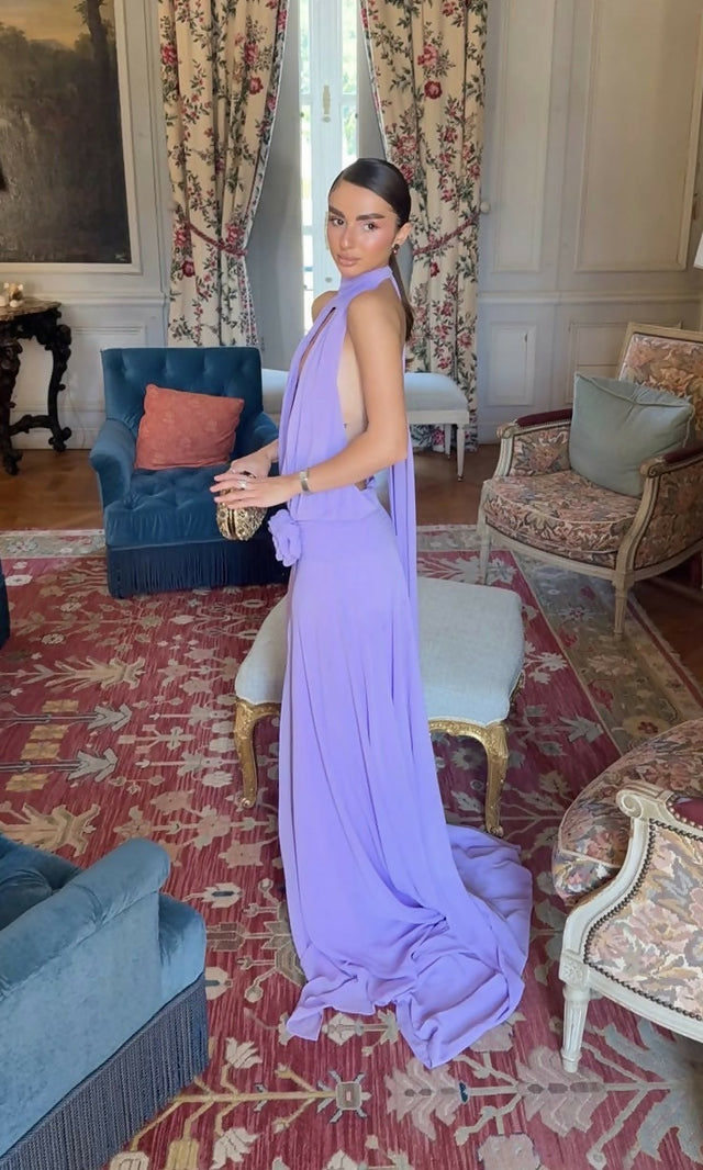 Solaia maxi dress