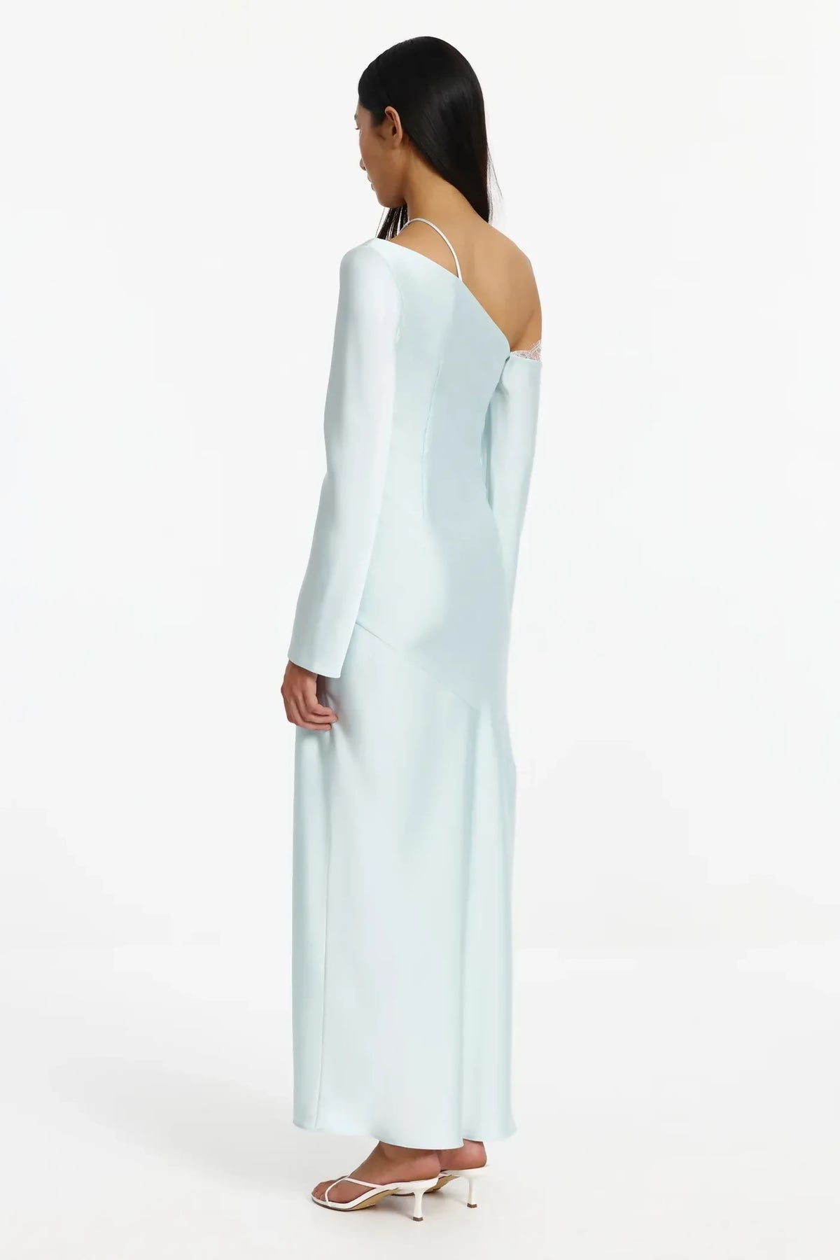 Significant Other Ellis Long Sleeve Maxi Dress - Adriatic – view 3