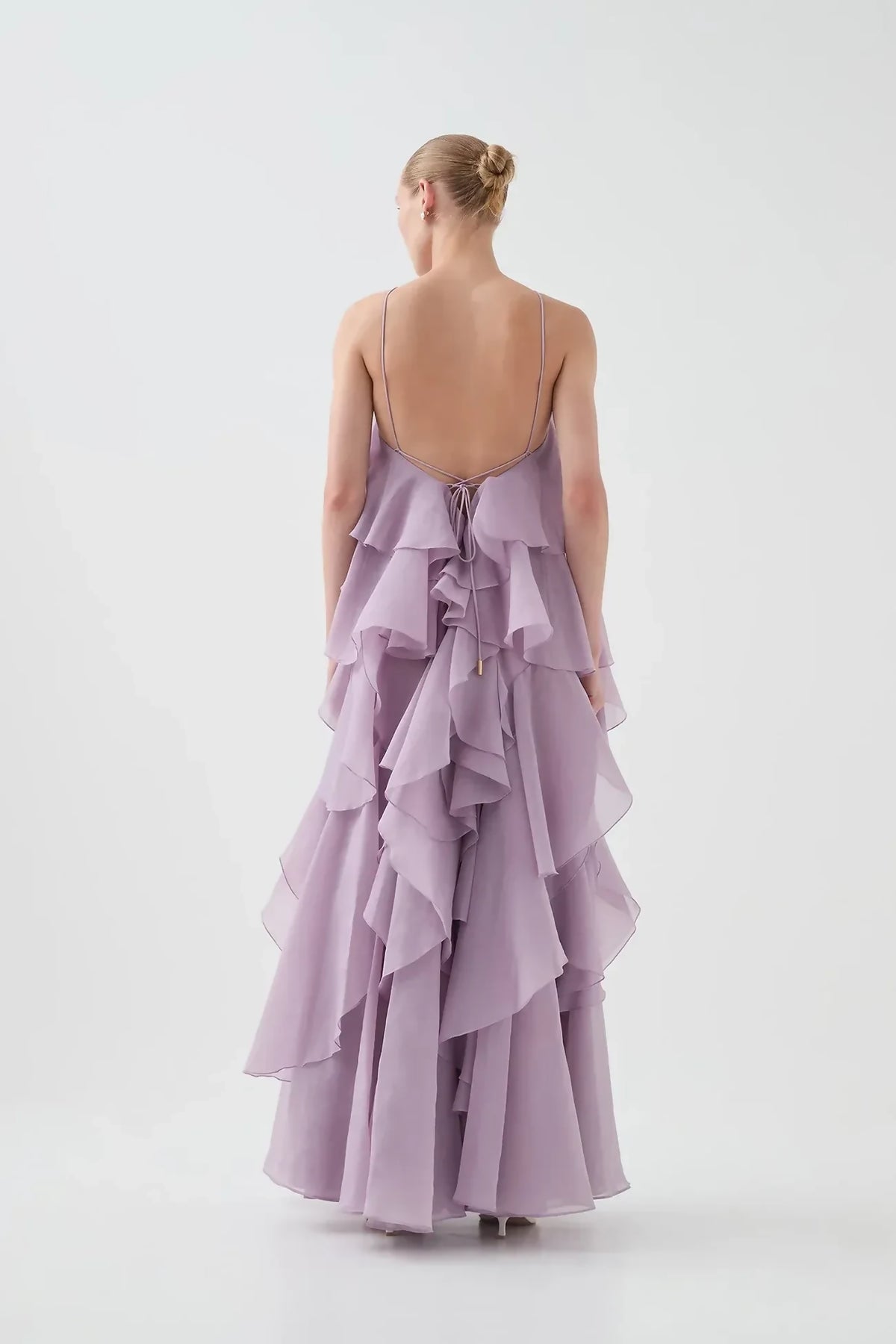 AJE Pandorea Layered Maxi Dress - Lilac – view 3