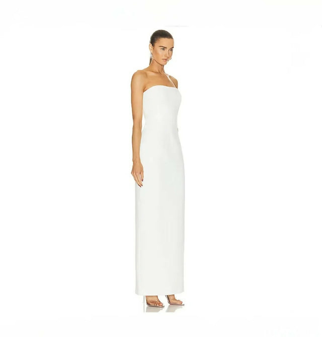 Rachel Gilbert Minah Gown White Size 2/AU10