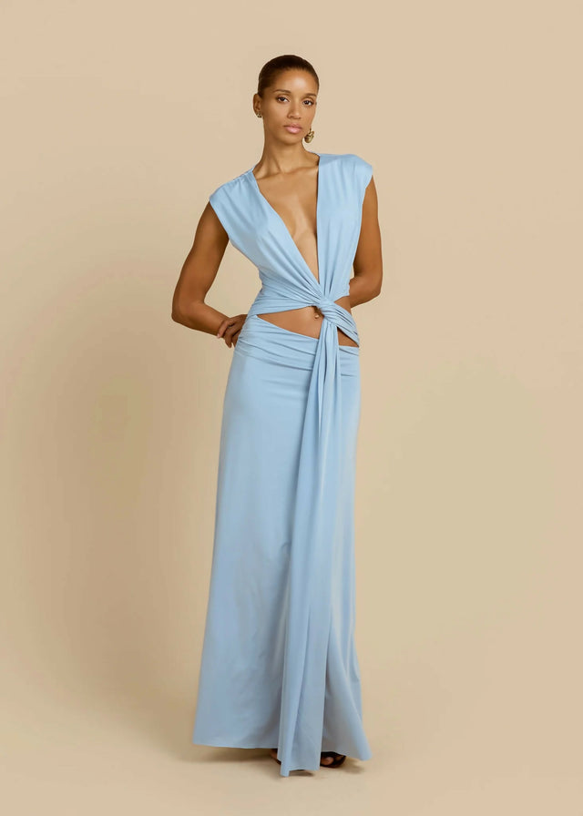Arcina Ori Jade Dress Blue Size 6