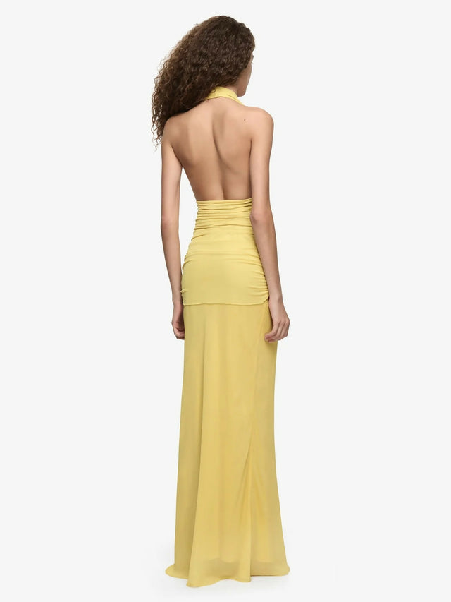 Bec and Bridge Cassis Drape Maxi