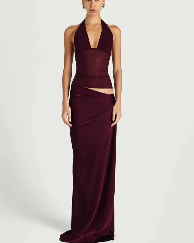 Benni Ira Maxi Dress Plum