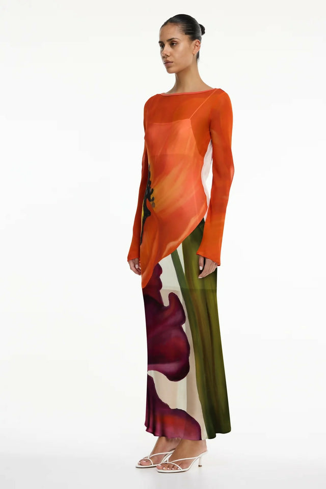 Significant Other August Long Sleeve Maxi Dress
