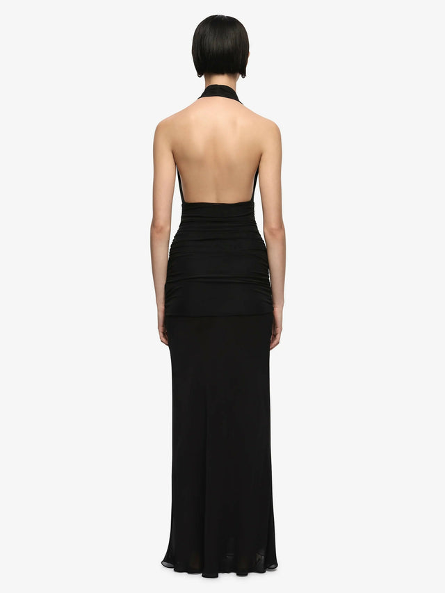 Bec & Bridge Cassis Drape Maxi Black