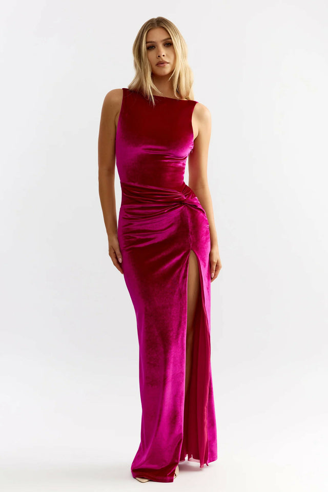 Studio Lexi Whitney Dress - Berry