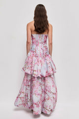 Aje Ambrose Gown in Cherry Blossom view 3