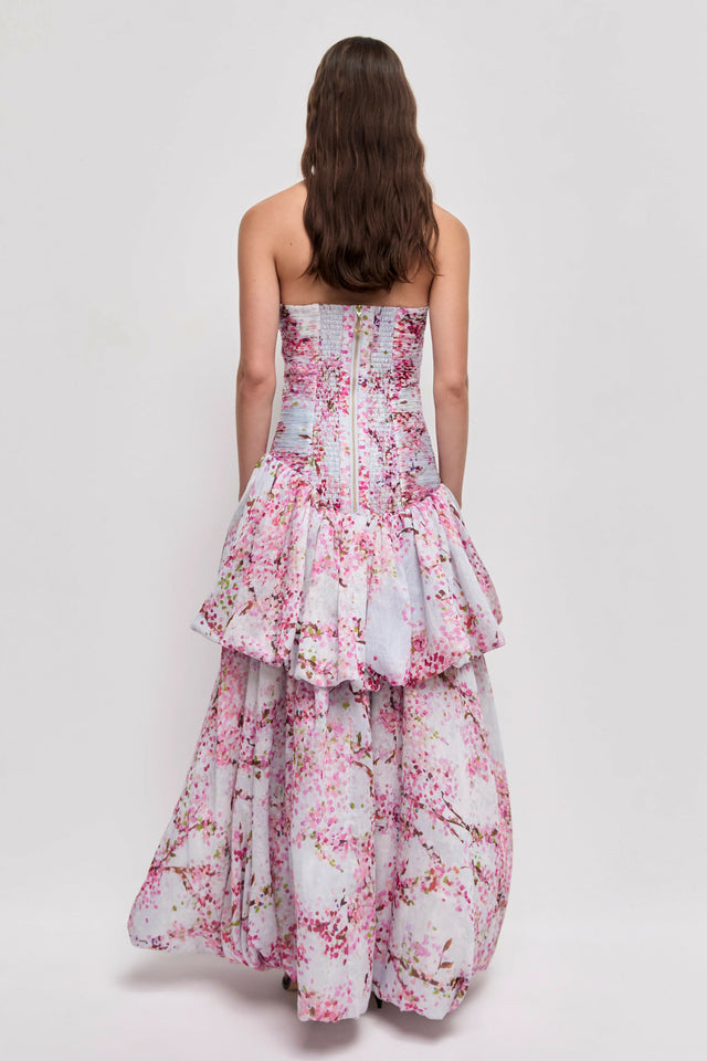 Aje Ambrose Gown in Cherry Blossom
