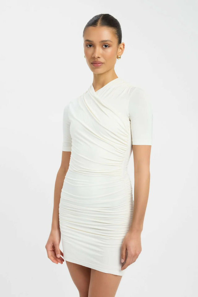 Kookai Benny Mini Dress Coconut MIlk