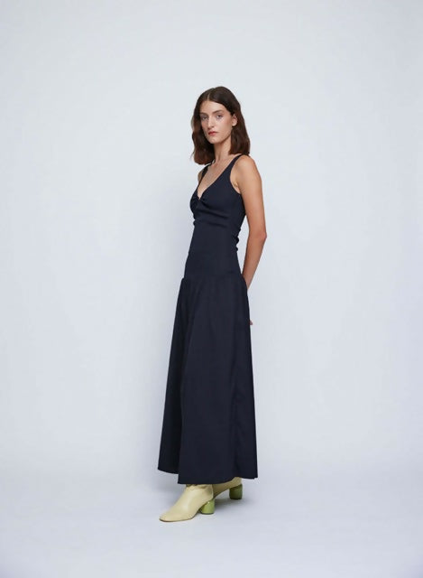 ANNA QUAN Florence Dress Black Noir