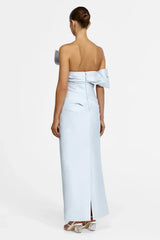 Acler Mead Maxi Dress - Blue Melt view 4