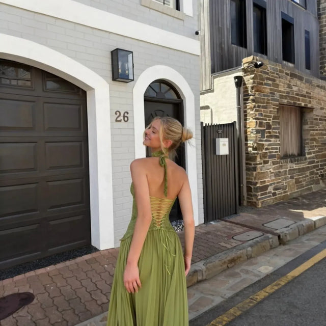Fenity Gaia Dress In Green