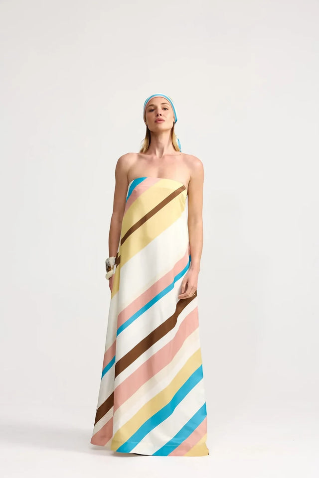 Aston Studio Lucie Dress - Siera Stripe