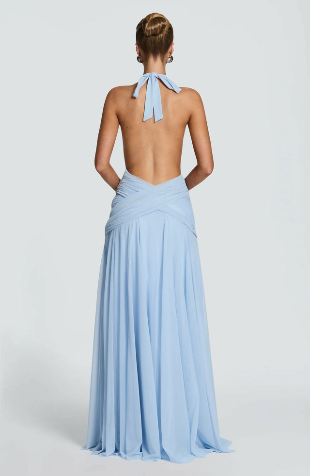 BABYBOO Cleo Maxi Dress Glacier Blue