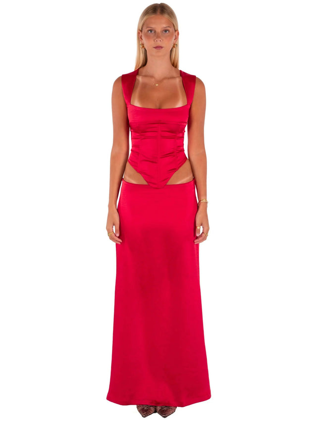 I am Delilah Valerie Corset Top and Maxi Skirt