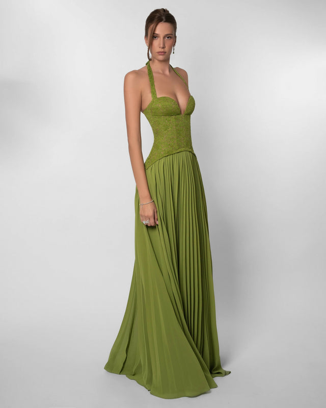 Fenity Gaia Dress – Green Size 6,8,10
