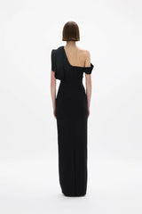 Rachel Gilbert Rowana Gown in Black view 3