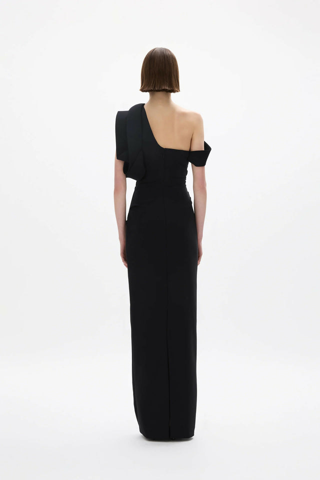 Rachel Gilbert Rowana Gown in Black