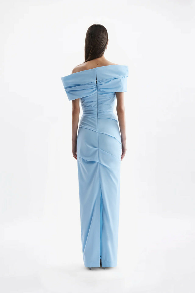 Rachel Gilbert Monique Gown in Sky Blue Size 1(8)