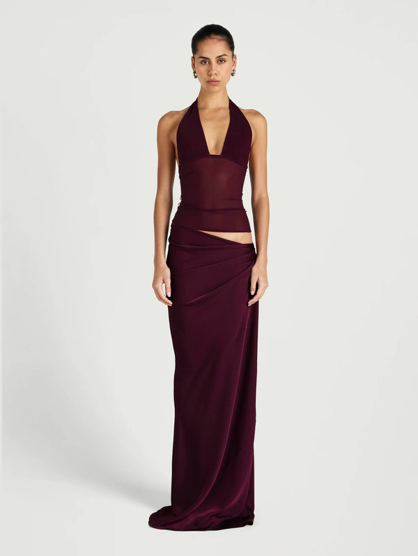 Benni Ira Maxi Dress Plum