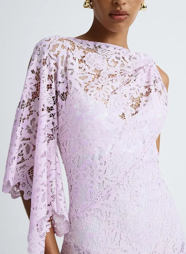 ANNA QUAN Lydia Dress Purple Lace