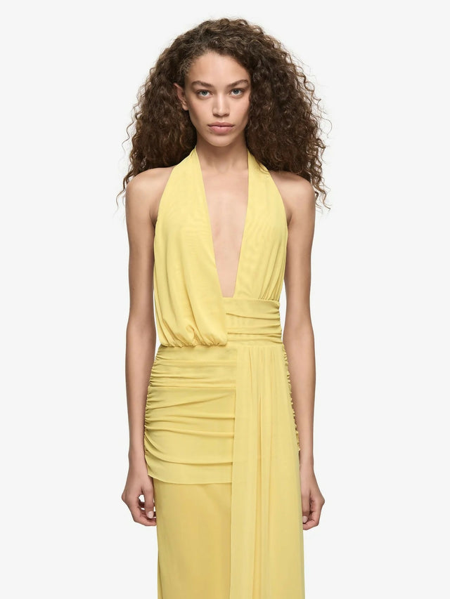 Bec and Bridge Cassis Drape Maxi
