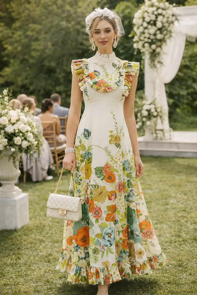 Alemais Constance Midi Dress Multi