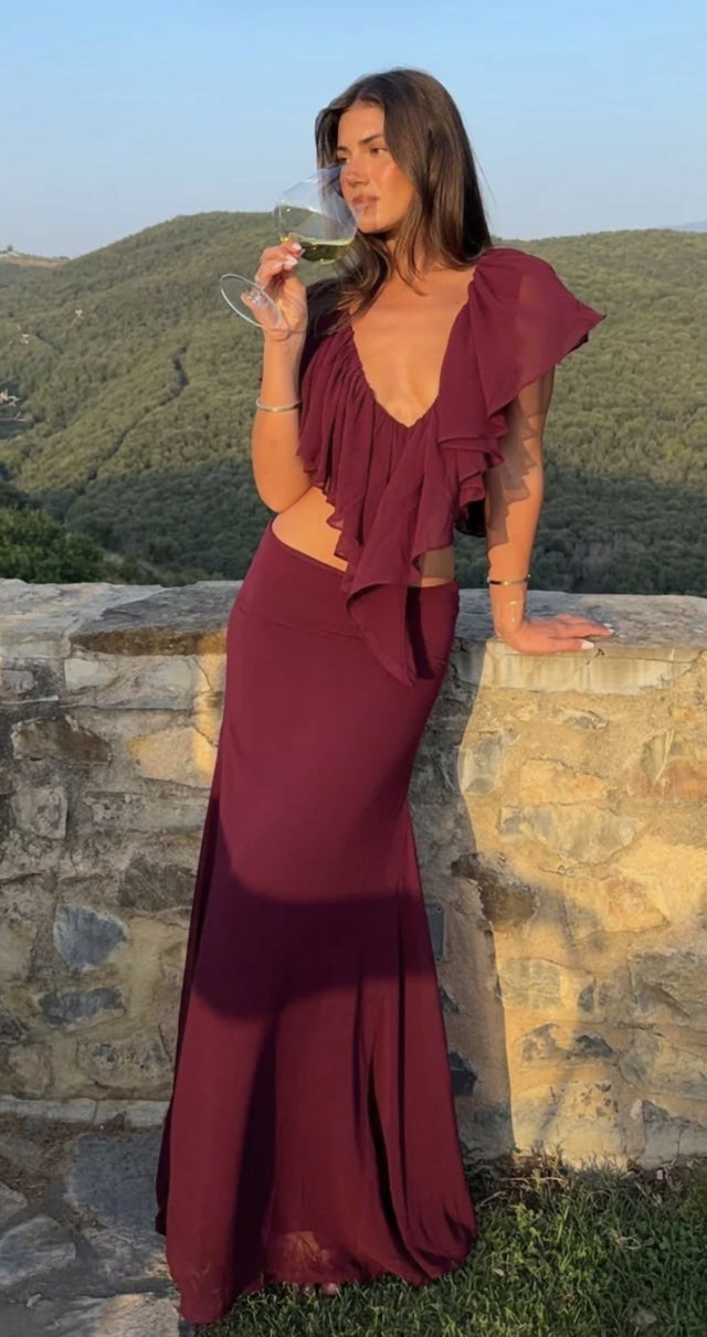Ance Gria Clover Set – designer dress hire
