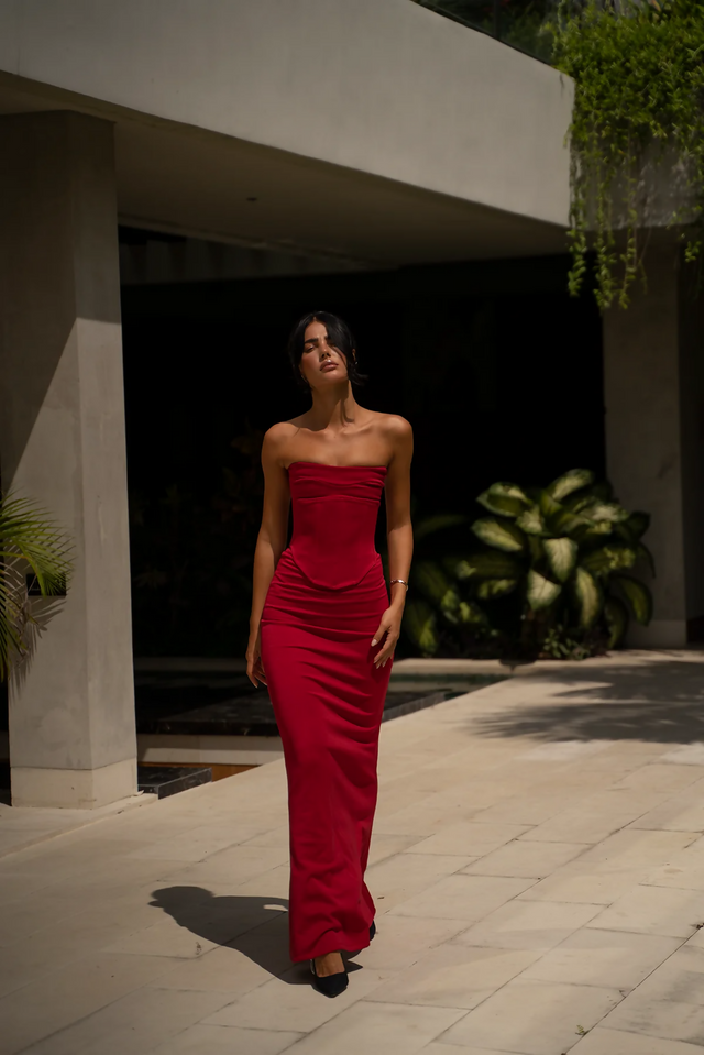 HNTR the Label Louie Gown Red Size 10