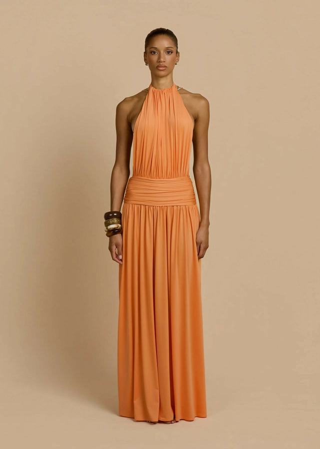 Arcina Ori Santina Dress in Tangerine