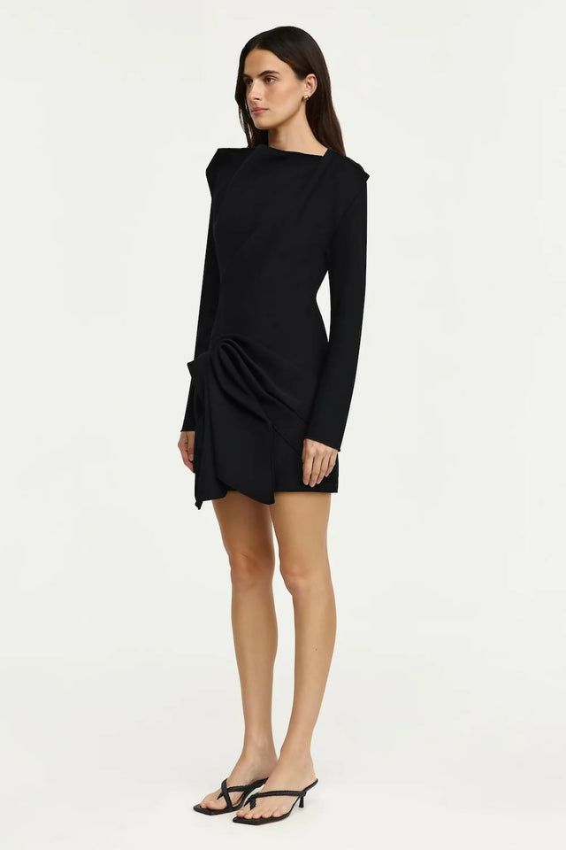 Acler Limosa Mini Dress - Black