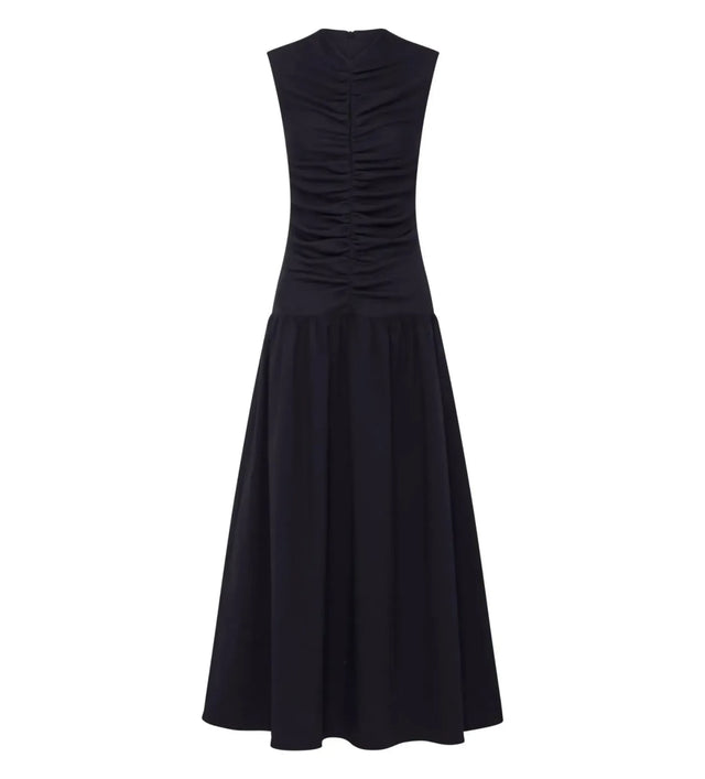 Anna Quan Isla Maxi Dress Noir