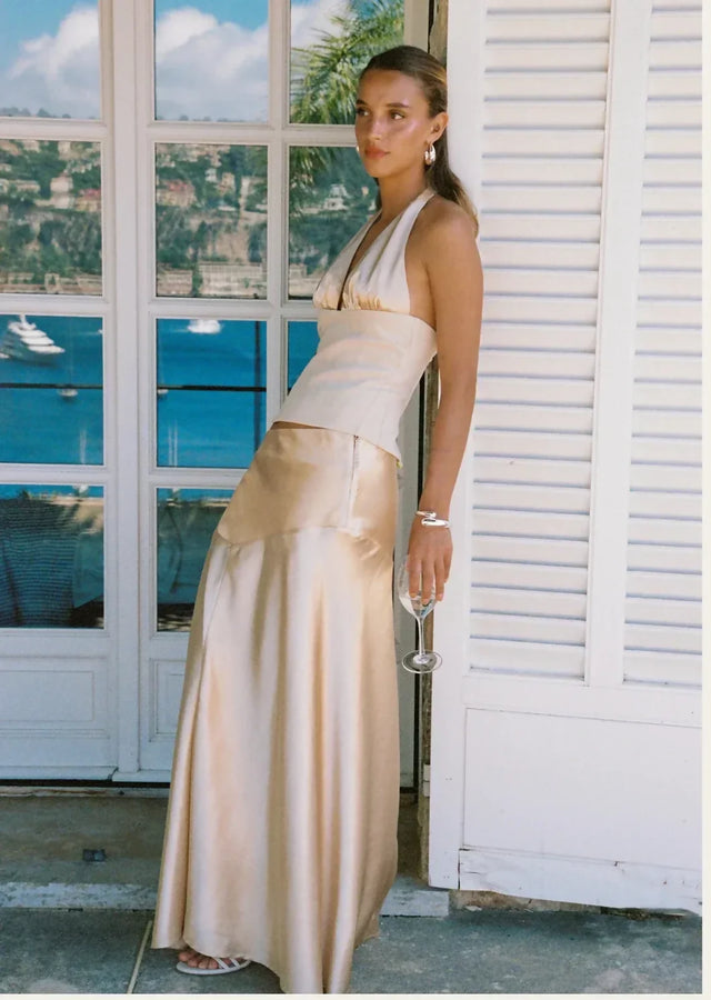Aje Primary Belted Midi Dress