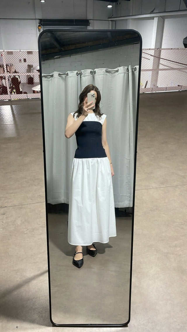 ANNA QUAN Stefania Dress in SWAN