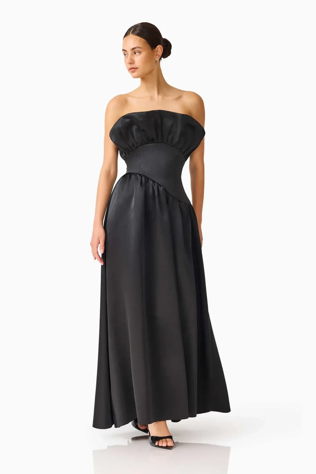 Elliatt Laurel Sleeveless Maxi Dress - Black