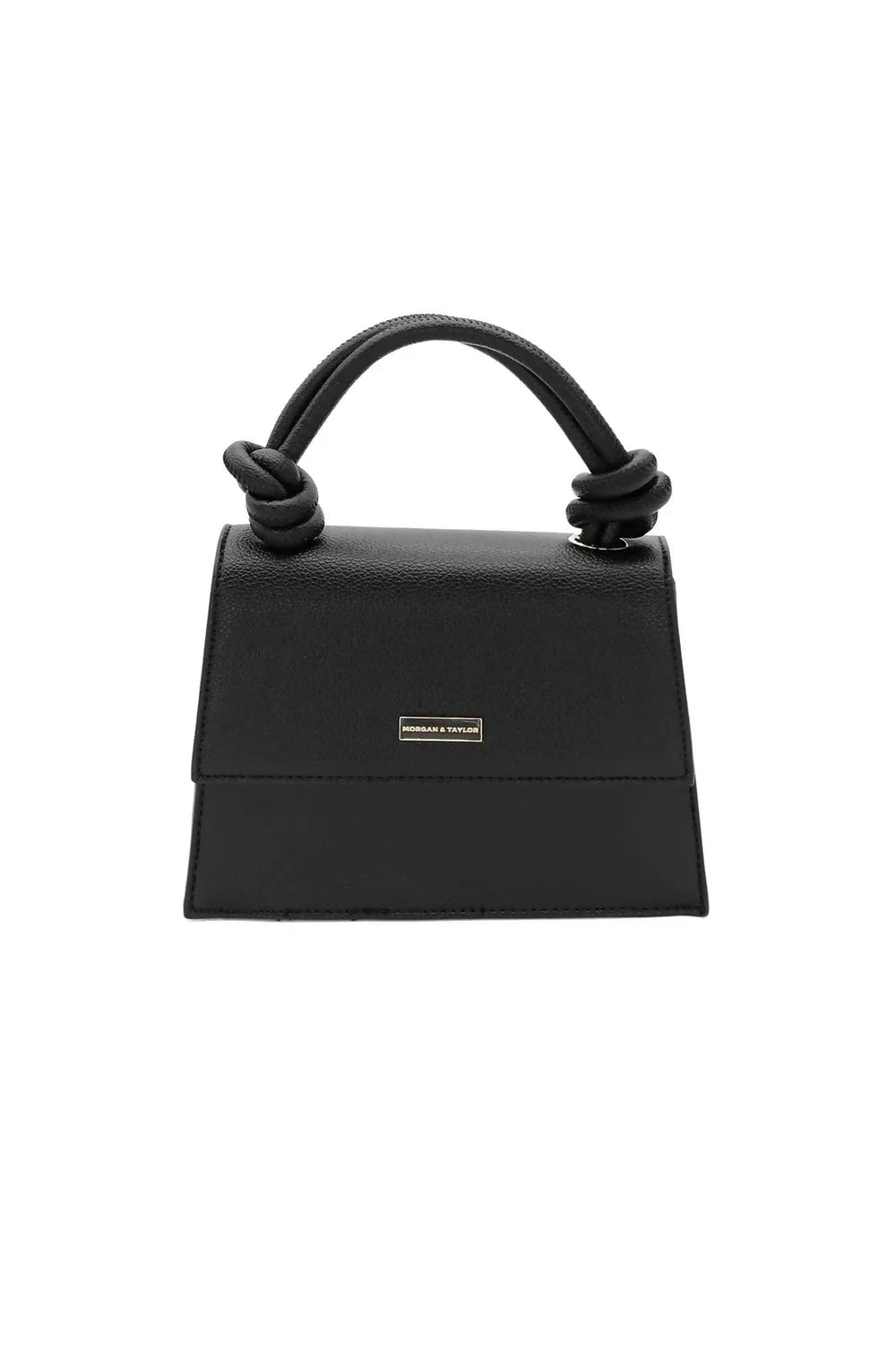 Morgan &amp; Taylor Naomi Top Handle Bag - Black – designer dress hire